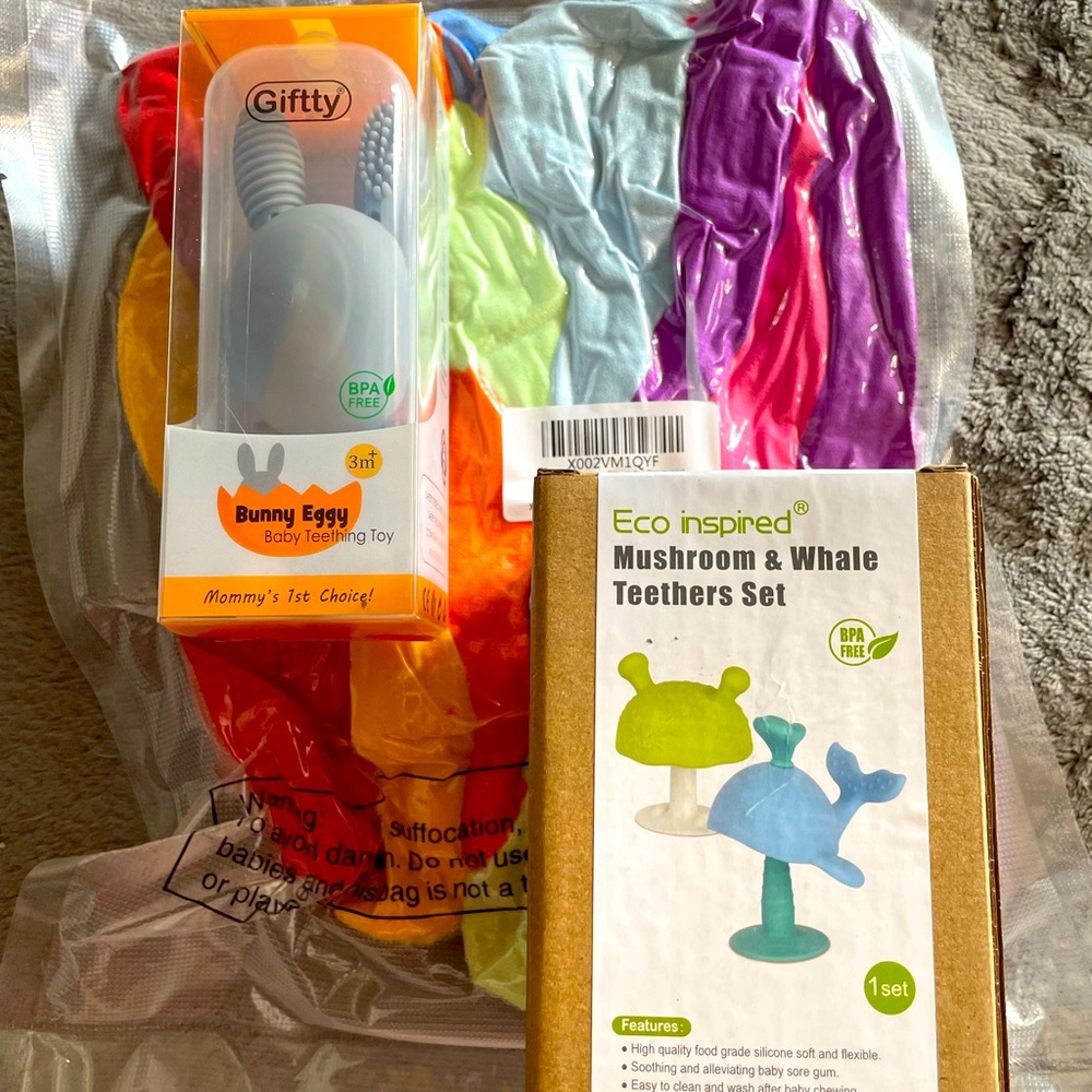 Baby teething bundle ❤️❤️